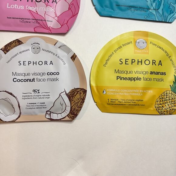 NWT set of 12 Sephora face sheet masks - Picture 4 of 5